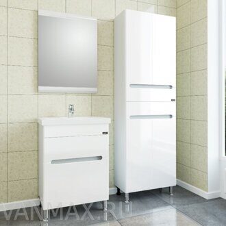 Комплект мебели для ванной Миа 65 см Bellezza