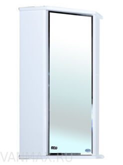 Шкаф угловой-зеркальный Лилия 34 см Bellezza