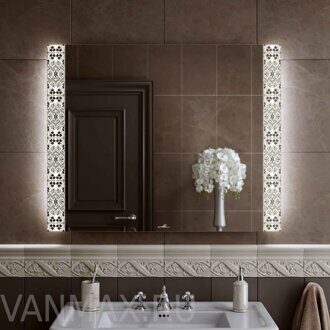 Зеркало для ванной с подсветкой  Marta 50 Alavann